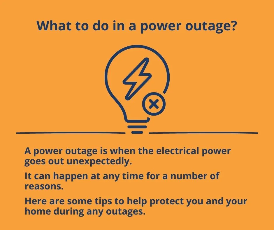 What to do in a power outage?